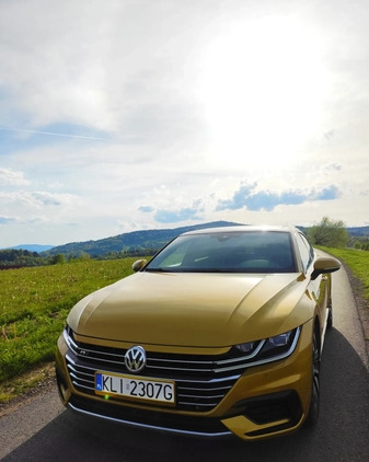 volkswagen Volkswagen Arteon cena 132900 przebieg: 83770, rok produkcji 2019 z Limanowa